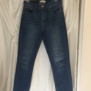 Madewell cruiser straight jeans